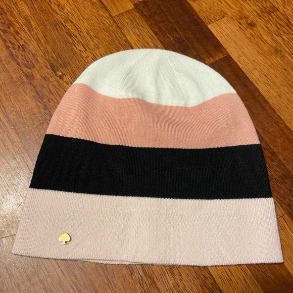 Kate Spade ♠️ Striped Toque - Picture 1 of 4